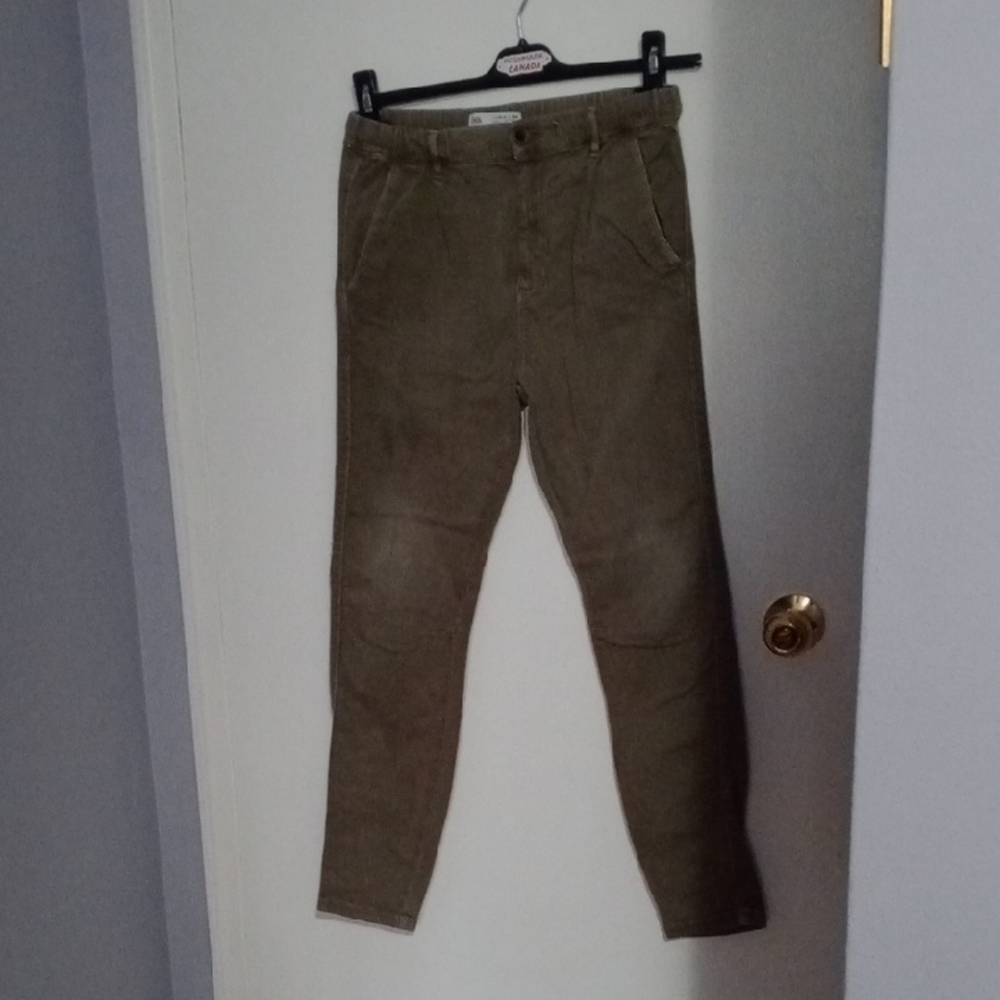 Zara Khaki Trousers